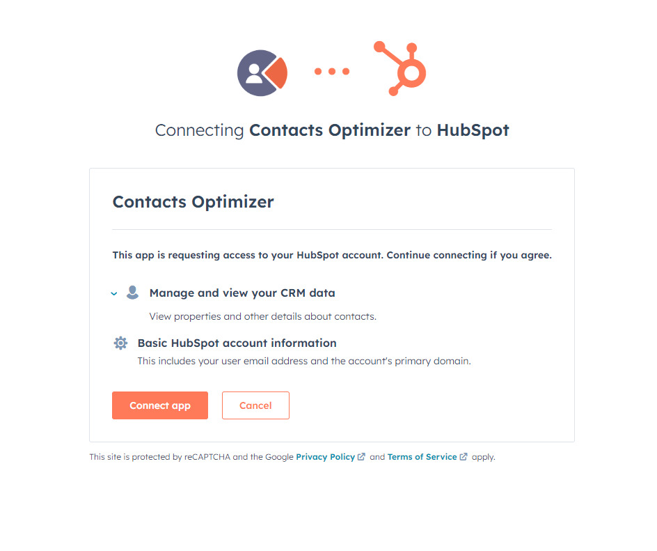 Contacts Optimizer for HubSpot - Setup Guide