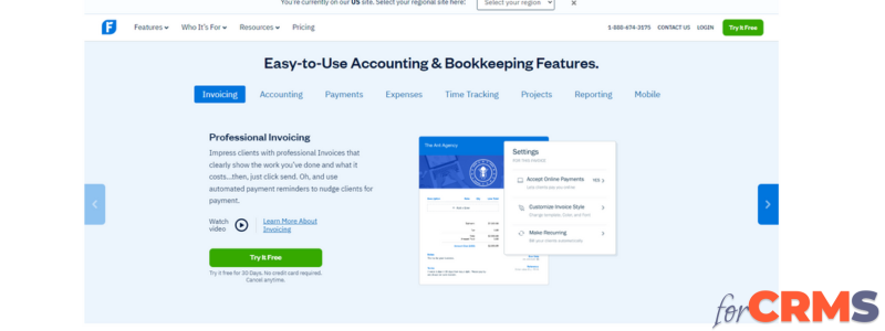 Freshbooks Program Invoicing Software: What You Need to Know in 2024 - 4CRMs