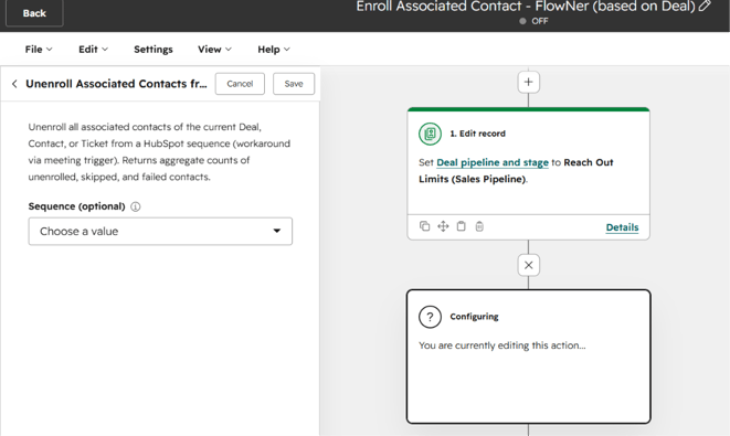 flowner unenroll
