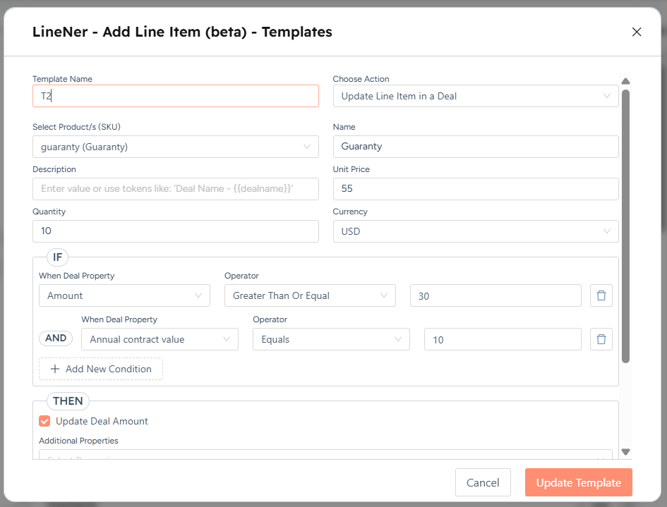 templates for linener