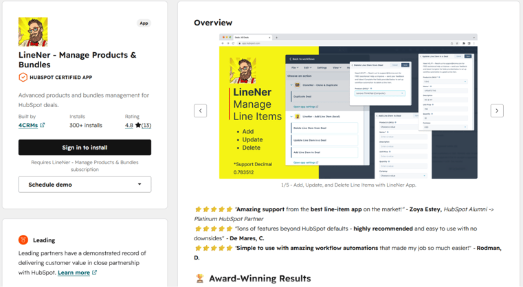 linener app
