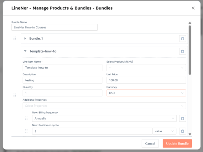 bundles