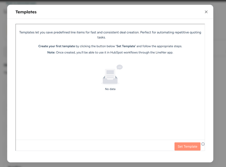 create-linener-template