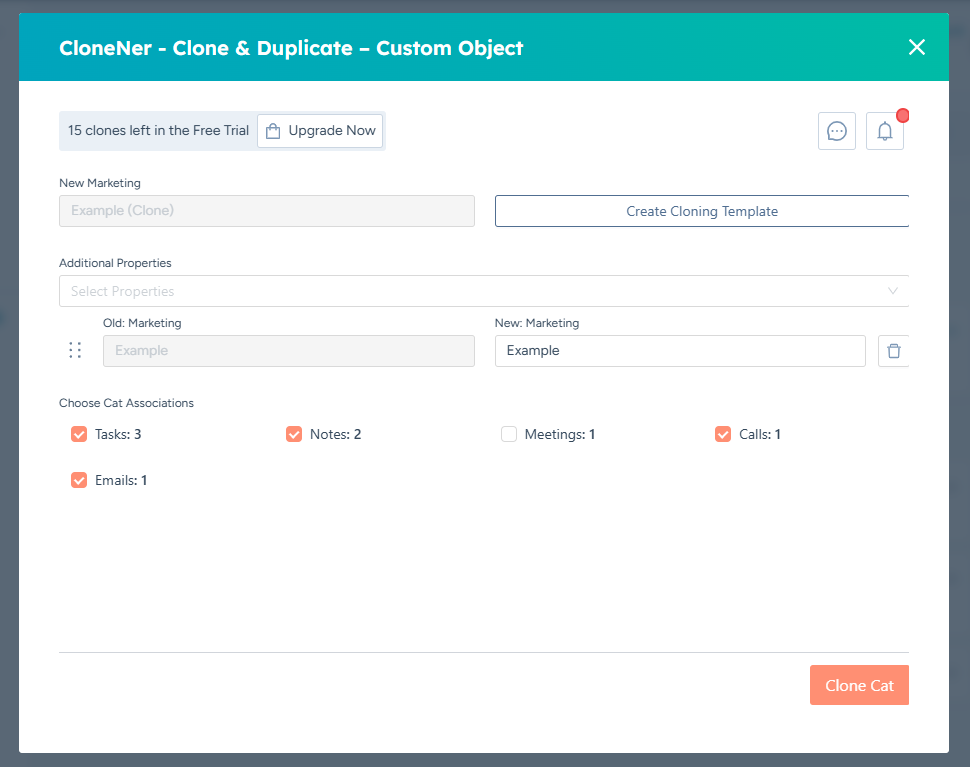 How to Duplicate Custom Objects With CloneNer?