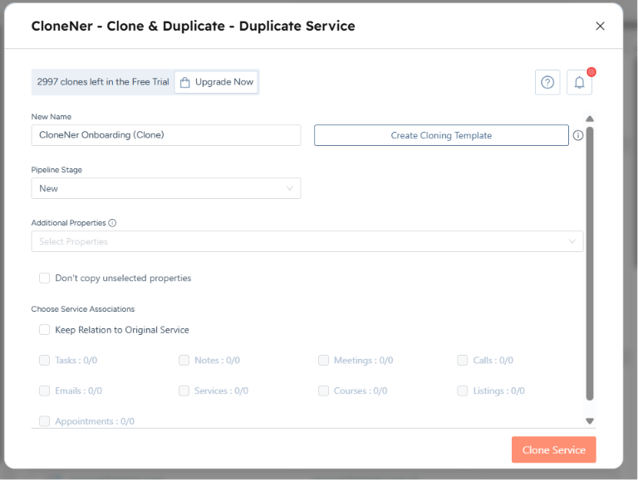 CloneNer Duplicate Service
